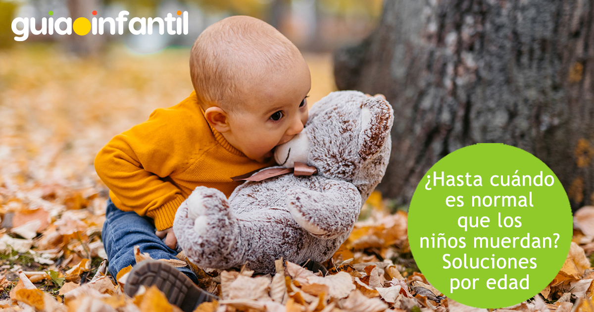 Hasta cuándo muerden los niños