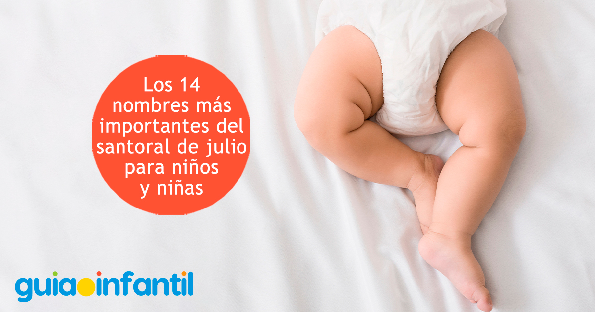 Nombres de santos para niños y niñas de julio