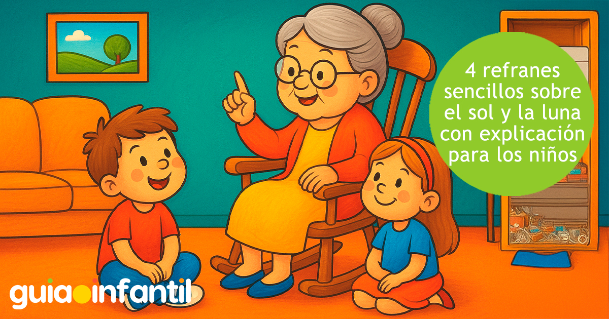 Refranes para niños sobre el sol y la luna