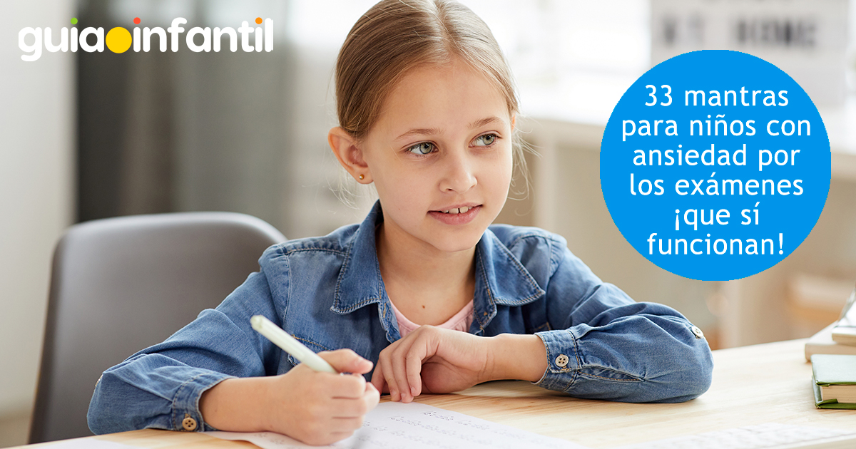 Mantras para niños que presentan ansiedad por exámenes
