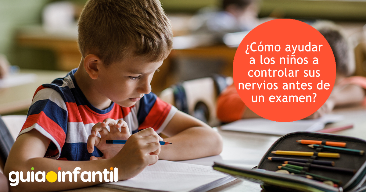 Enseñar a los niños a controlar sus nervios