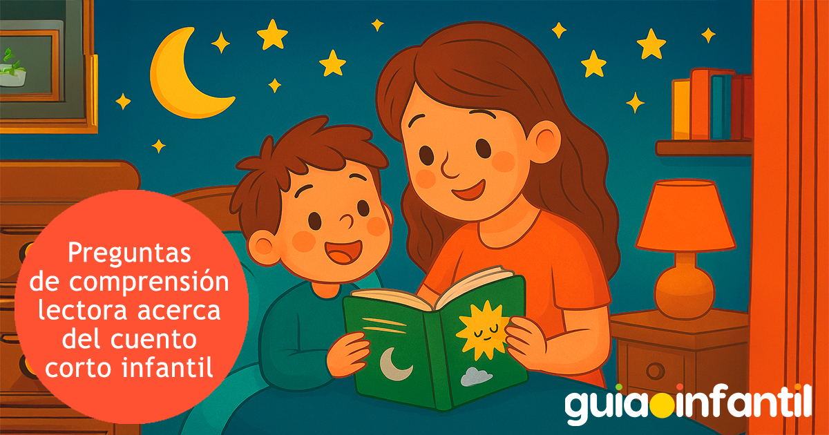 Preguntas de comprensión lectora del cuento para niños