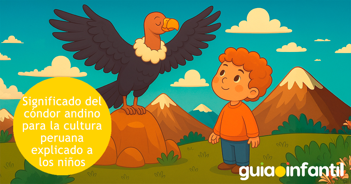Significado del cóndor andino para niños