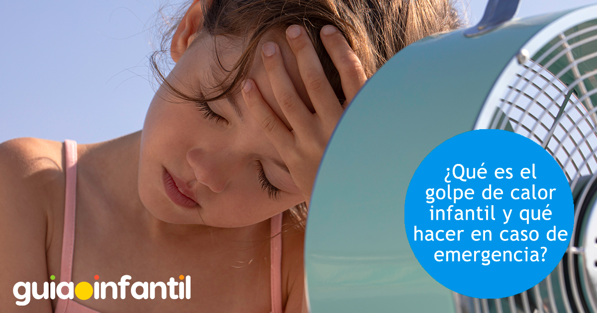 Golpe de calor en los pequeños