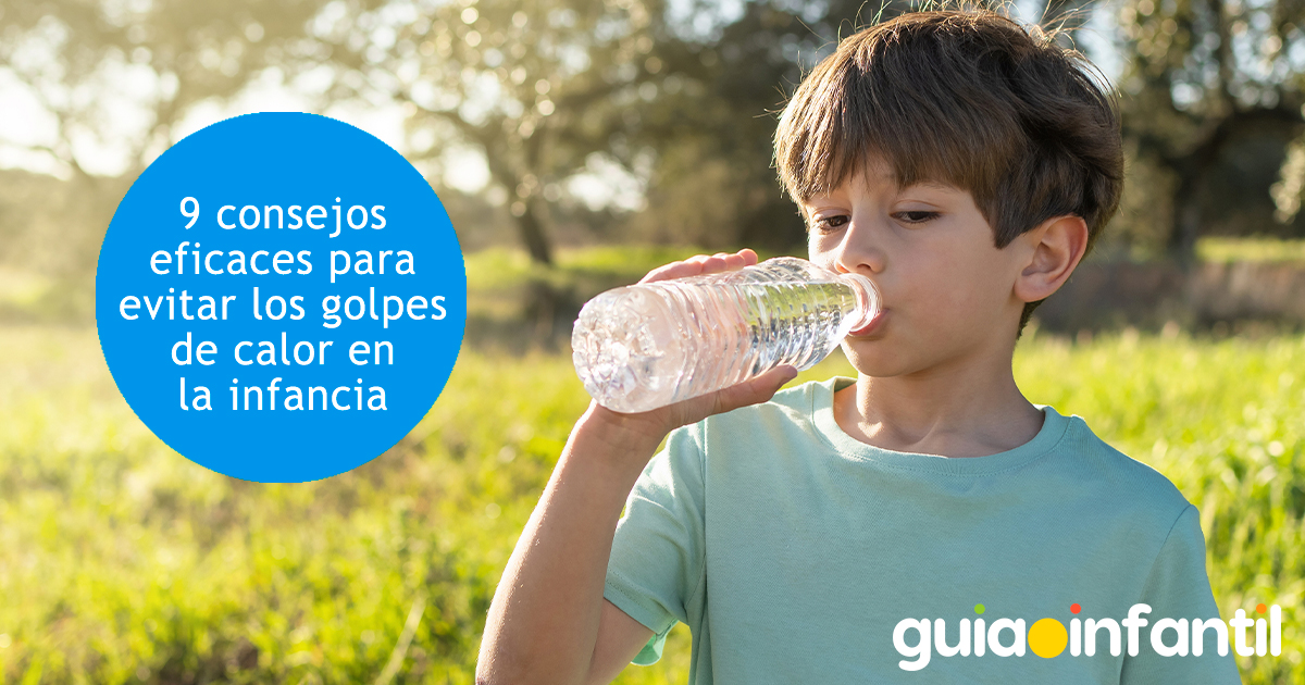 Consejos contra los golpes de calor en los niños