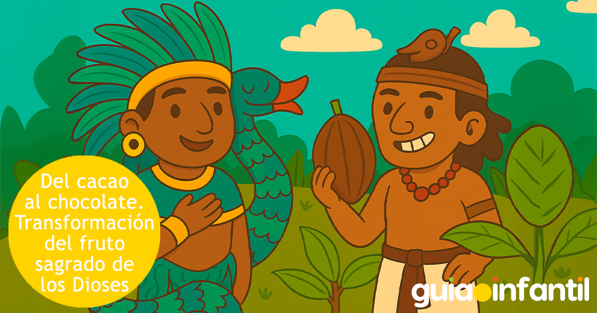 Del cacao al chocolate para los niños