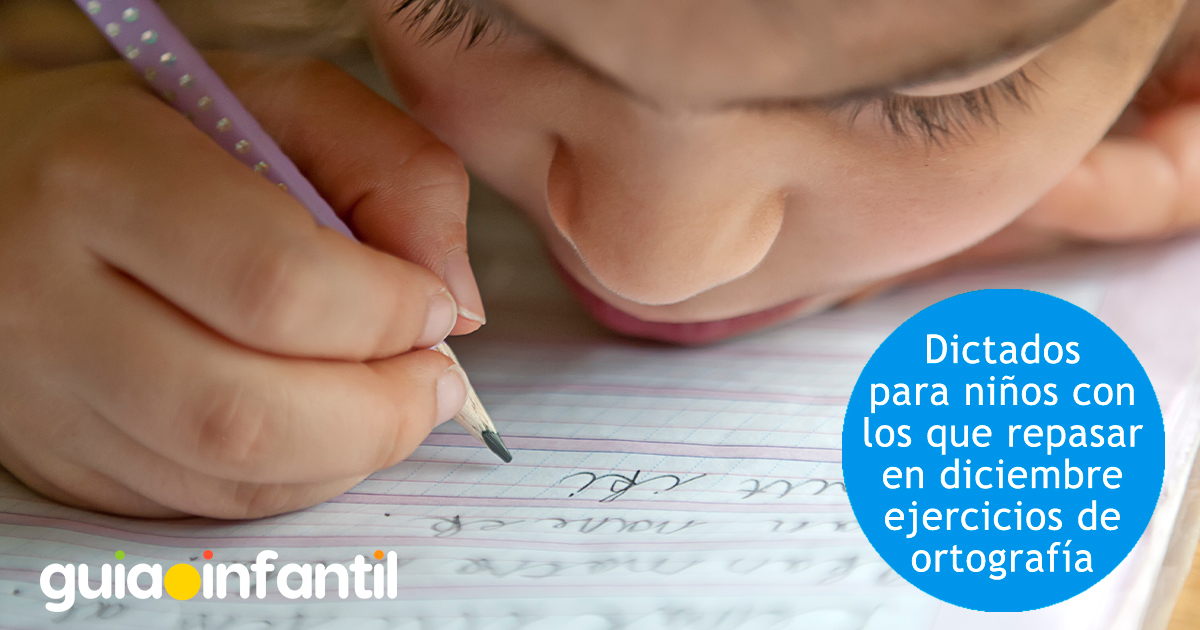 Dictados de diciembre para los niños