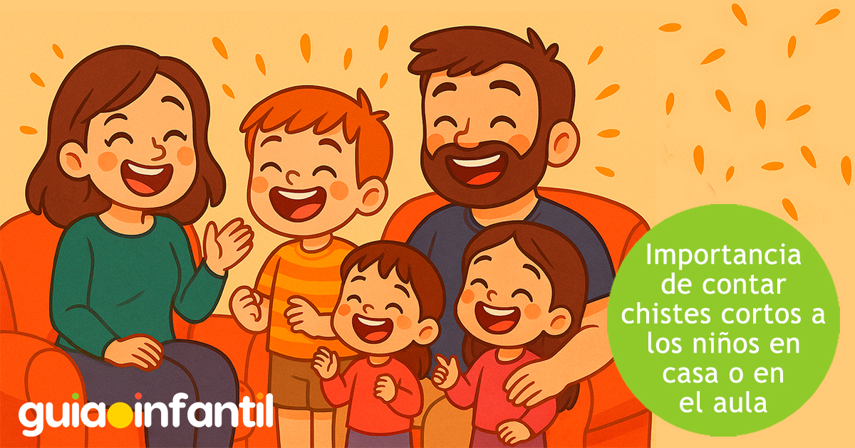 Importancia de contar chistes a los niños