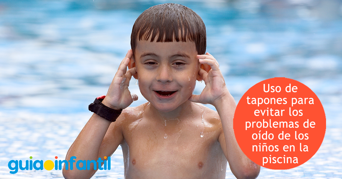 Uso de tapones para la piscina