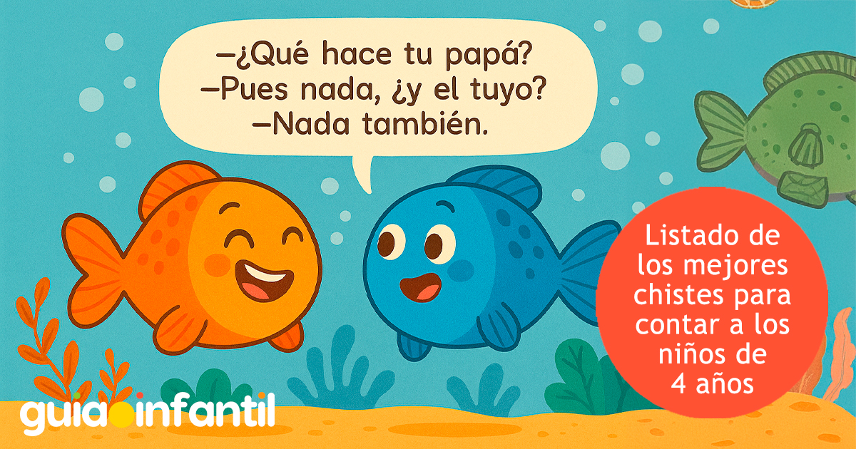 Ingeniosos chistes para niños de 4 años