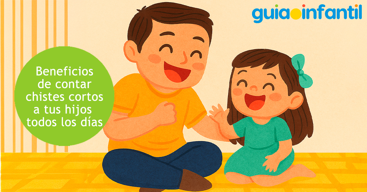 Beneficios de contar chistes a los niños pequeños