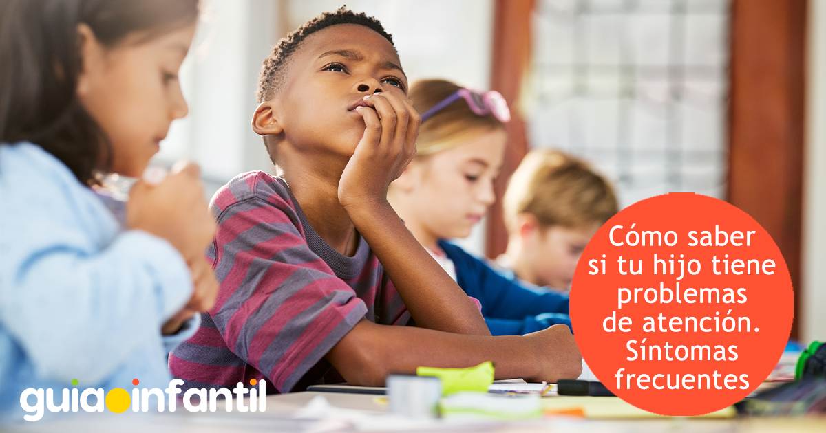 Síntomas de problemas de atención en niños