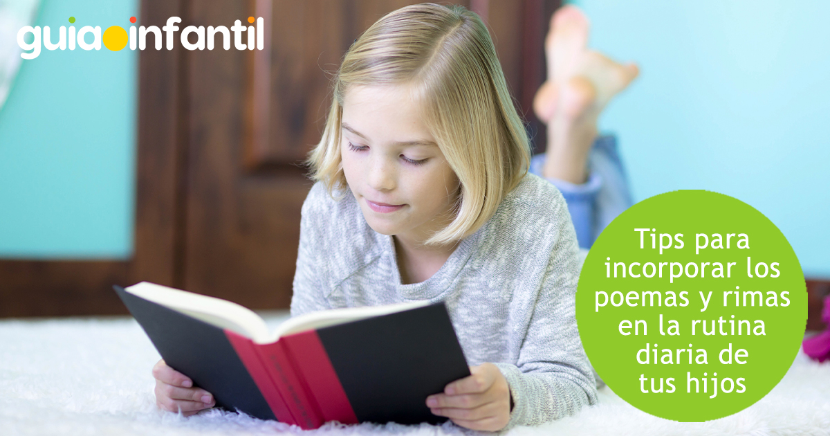 Poemas en la rutina diaria de los niños
