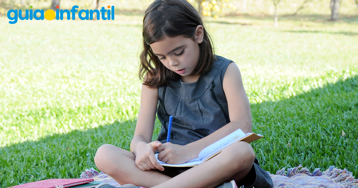 Dictados para el verano de los niños