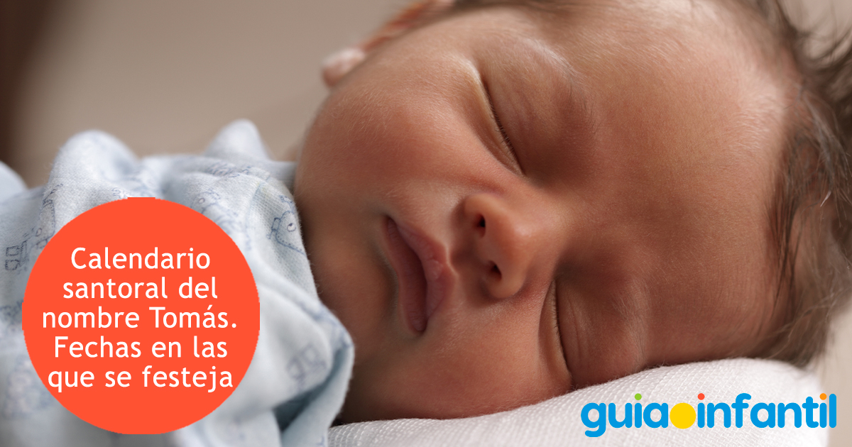 Calendario santoral del nombre Tomás