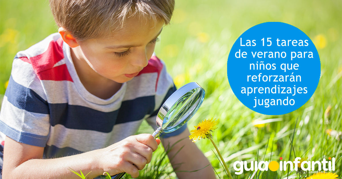 Tareas para reforzar los aprendizajes en los niños