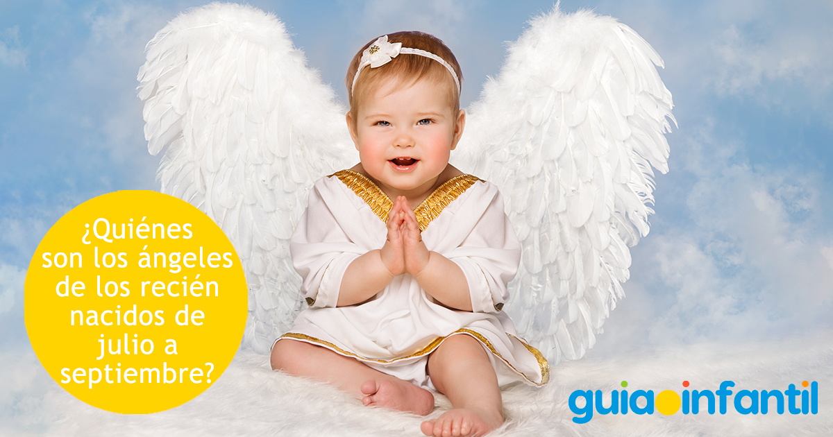Los ángeles de los niños de julio a septiembre