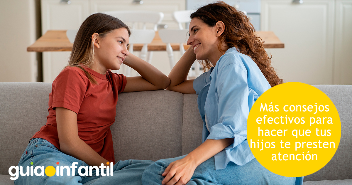 Consejos para que los niños hagan caso a sus papás