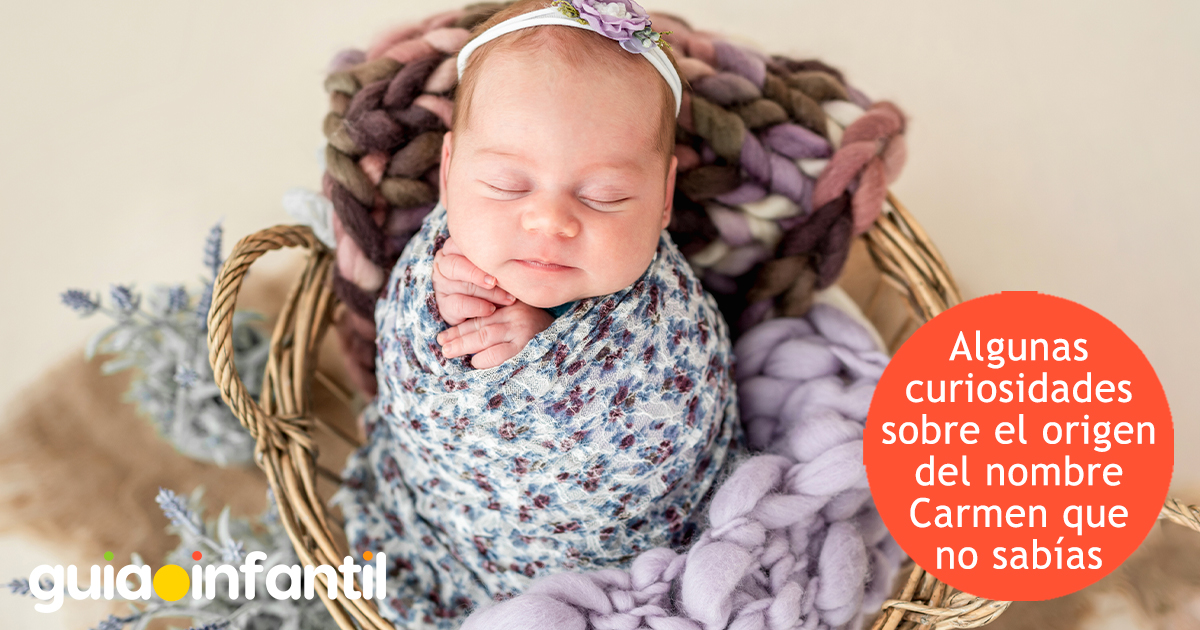 Curiosidades del nombre Carmen para niñas