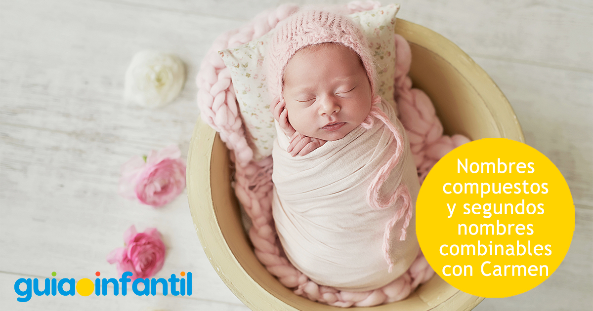 Nombres compuestos con Carmen para niñas