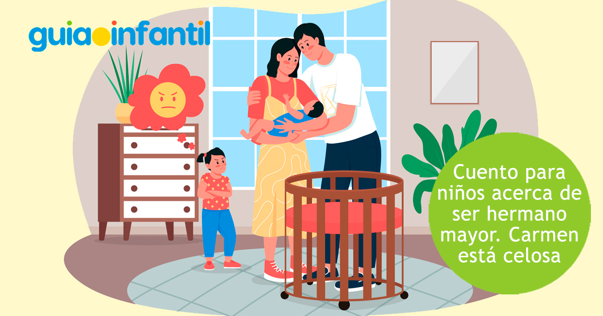 Cuento para niños sobre ser hermano mayor