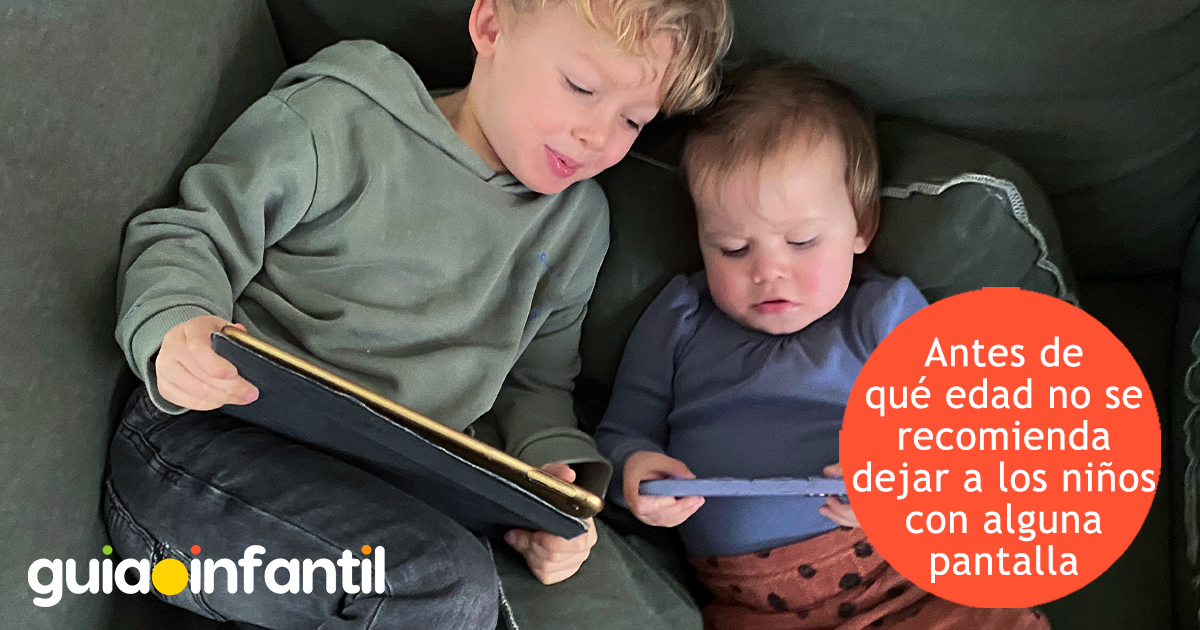 Edad de los niños y las pantallas