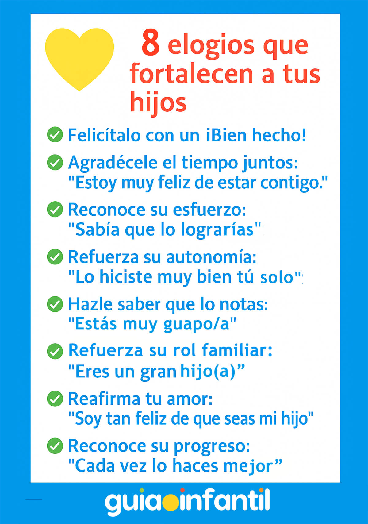 Motivar a los niños con elogios