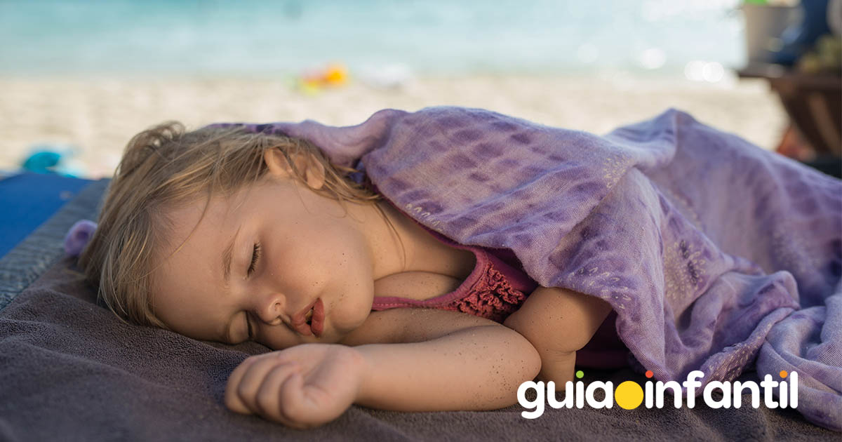 Los hábitos de sueño de los niños en vacaciones