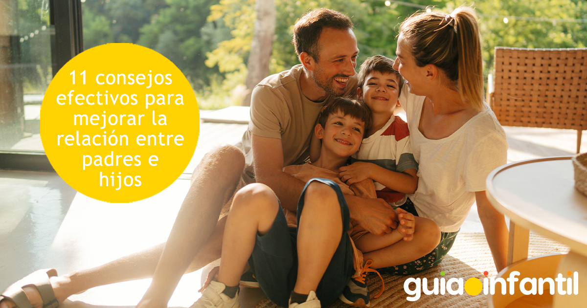 Consejos para mejorar el vínculo de padres e hijos