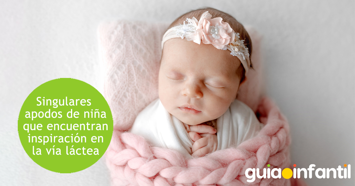 Apodos de niña inspirados en la vía láctea