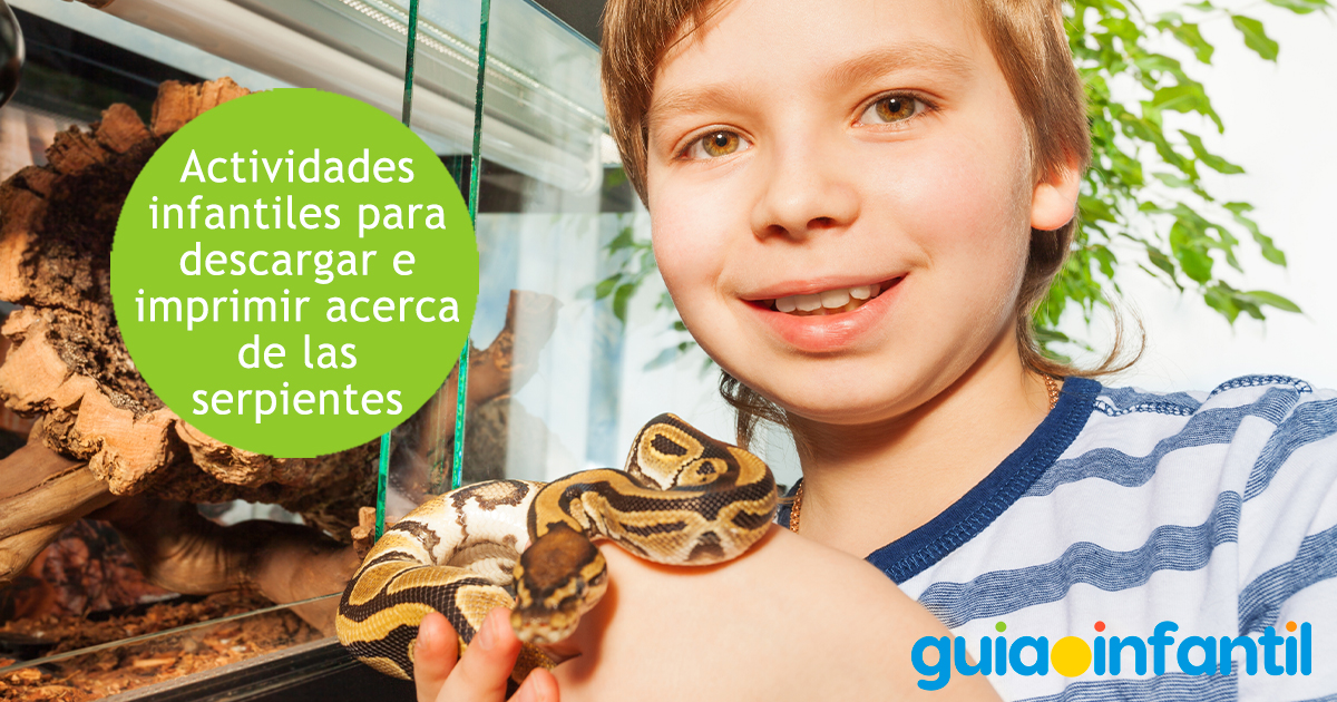 Actividades de serpientes para niños