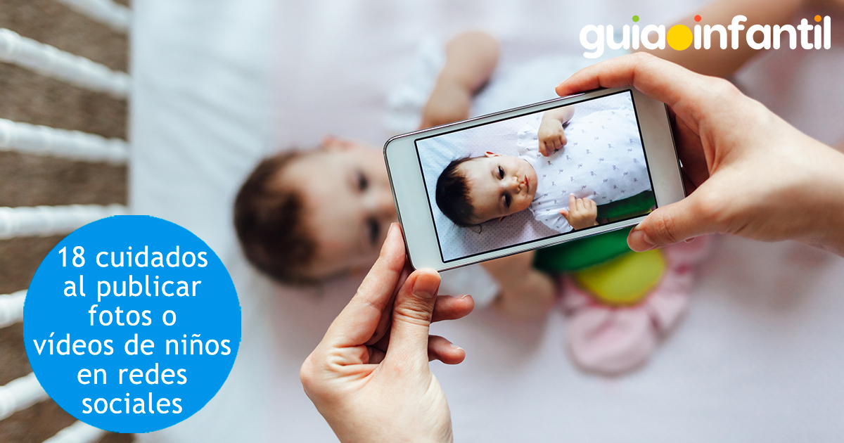 Cuidados al compartir fotos de niños en redes sociales