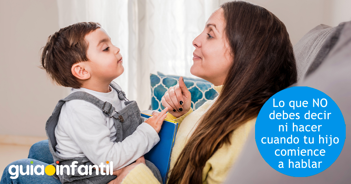 Errores de los papás cuando los niños empiezan a hablar