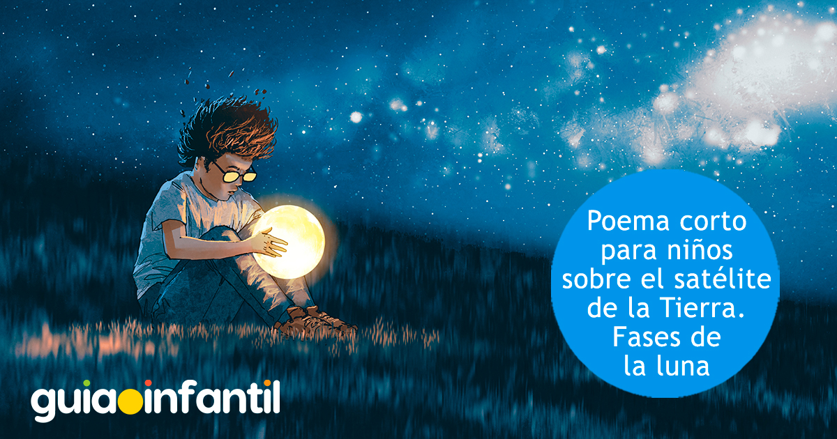 Poema corto para niños sobre la luna