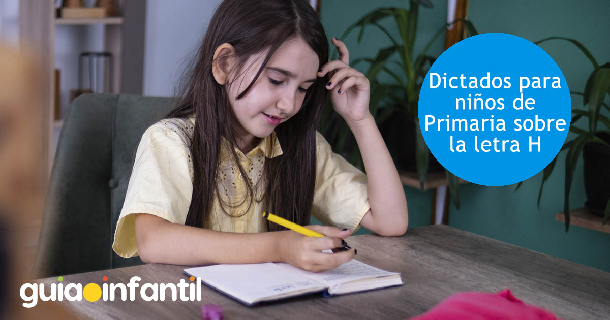 Los dictados para niños sobre la letra H
