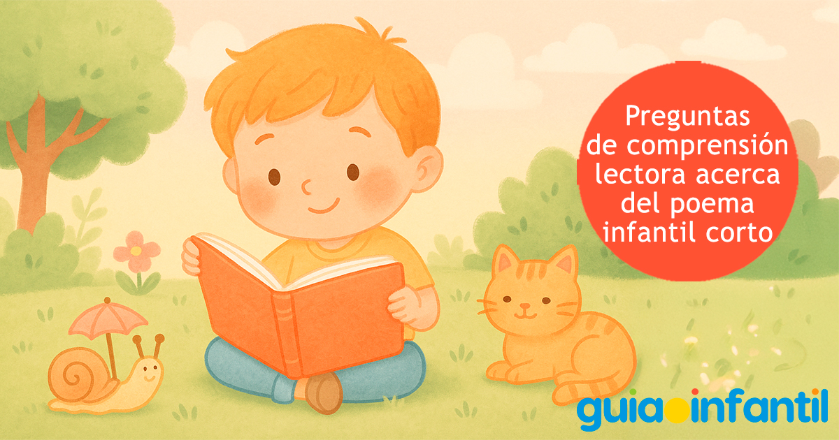 Preguntas de comprensión lectora sobre el poema infantil