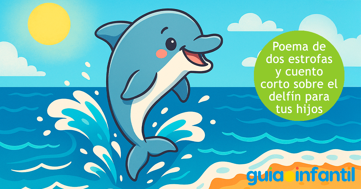 Poema y cuento del delfín para los niños