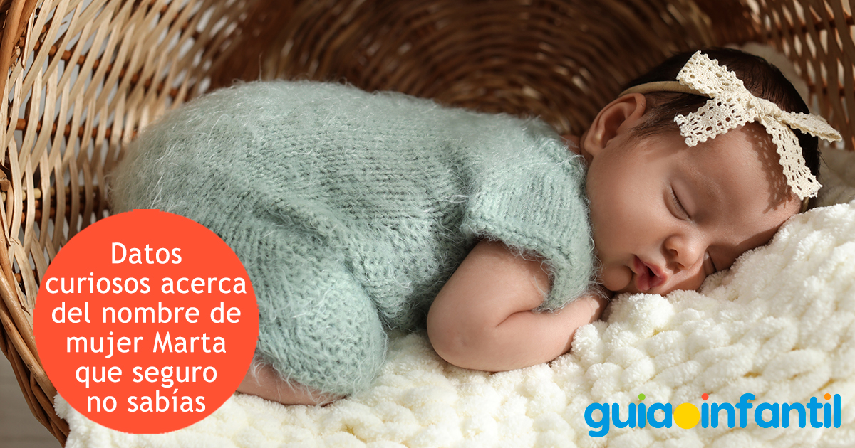 Datos curiosos del nombre Marta para niñas