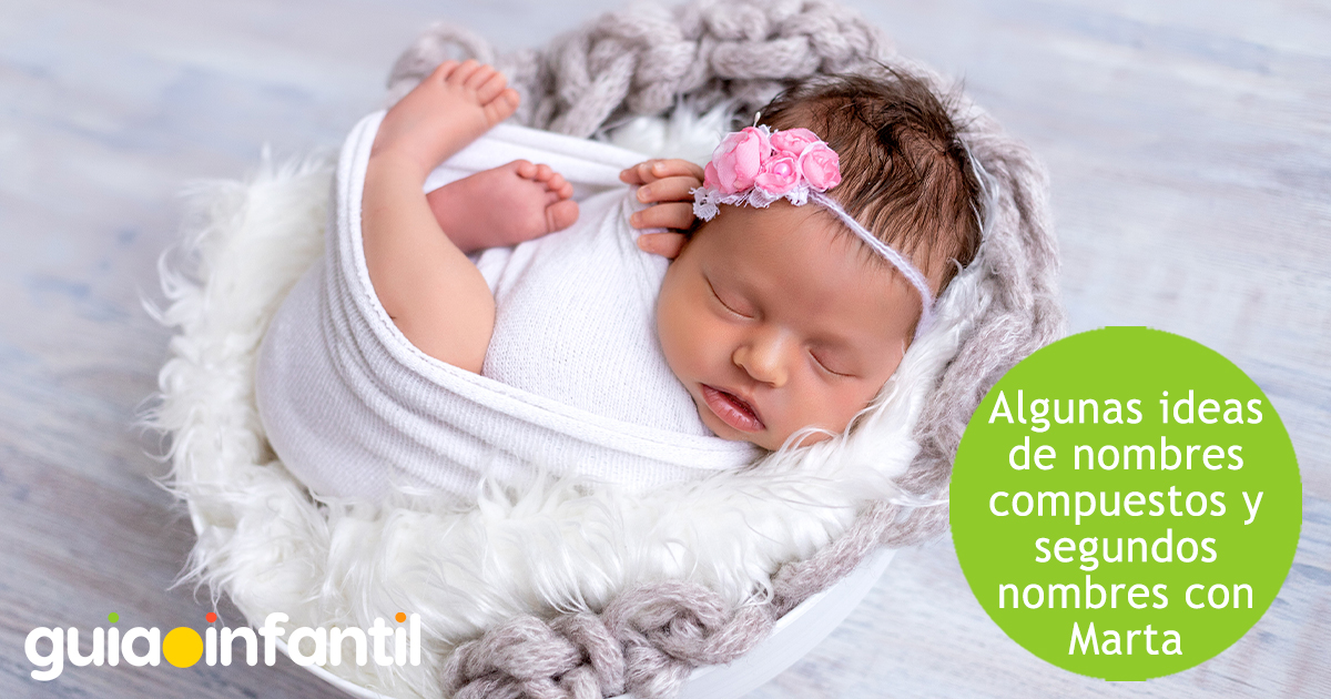 Nombres compuestos con Marta para niños