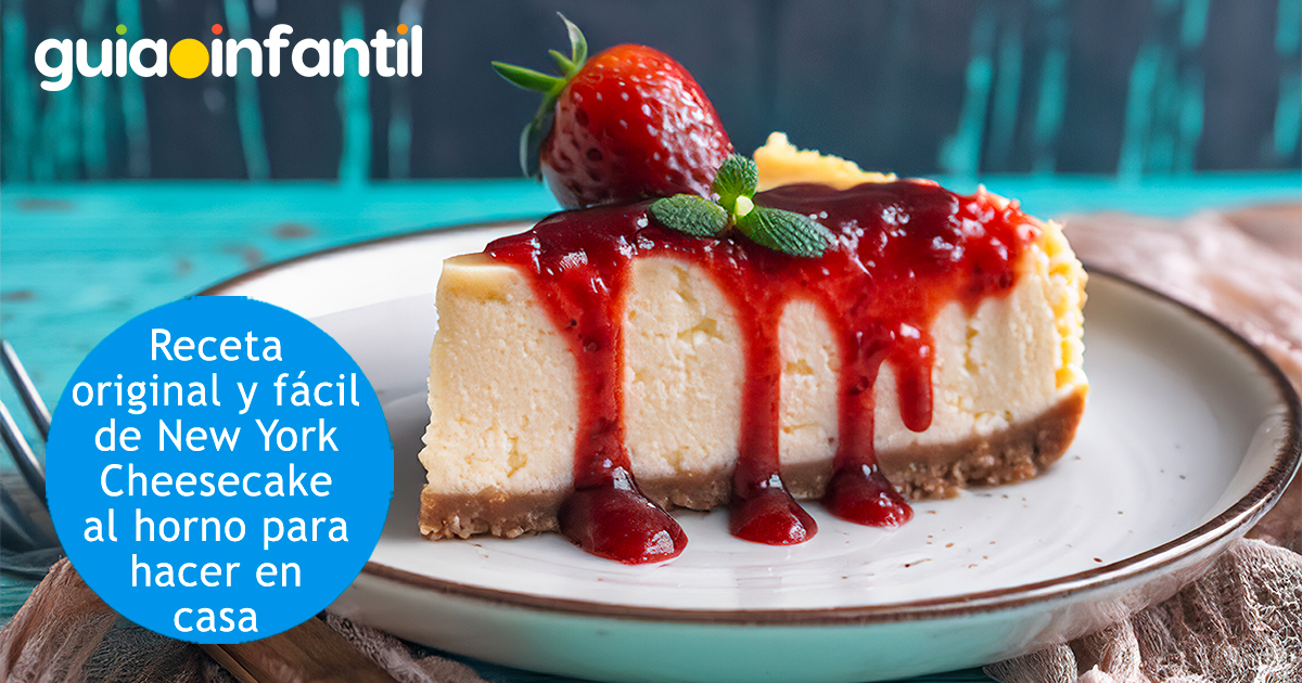 Cómo hacer un cheesecake estilo New York para niños