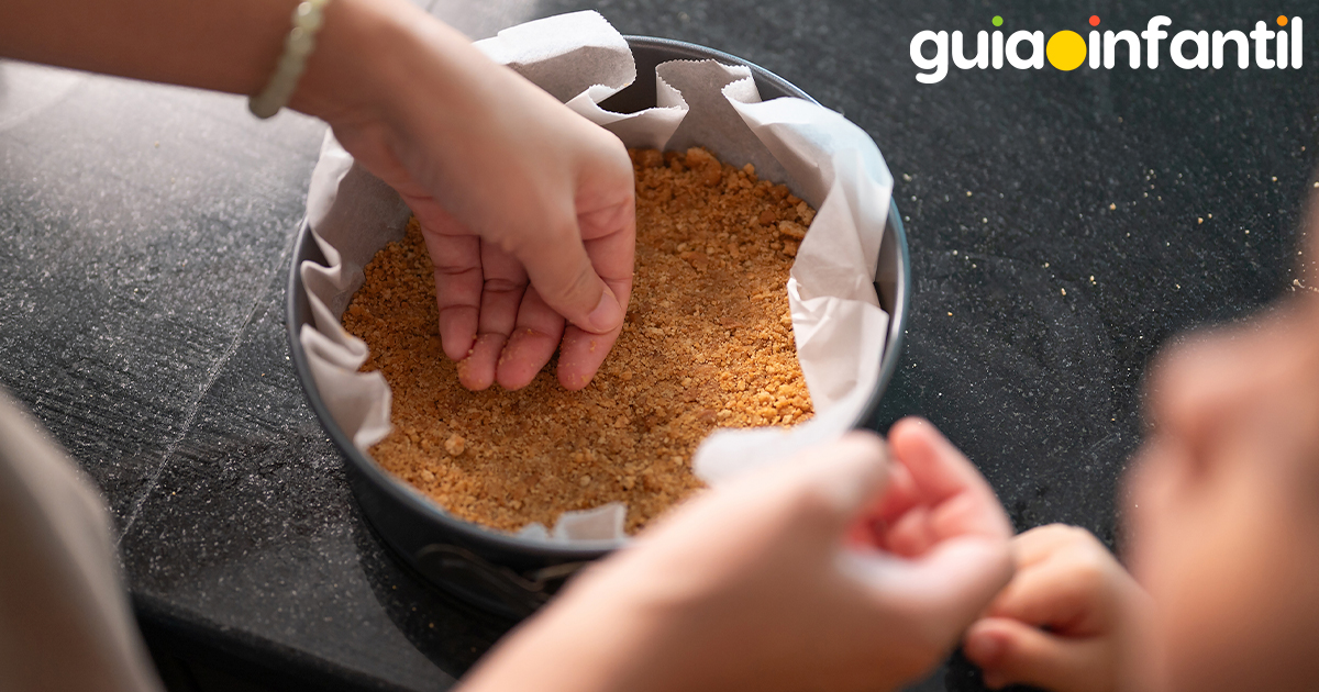 Paso a paso para hacer un Cheesecake para niños