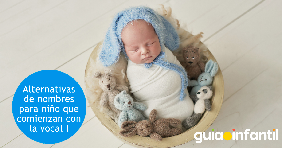 Opciones de nombres para niños con vocal I