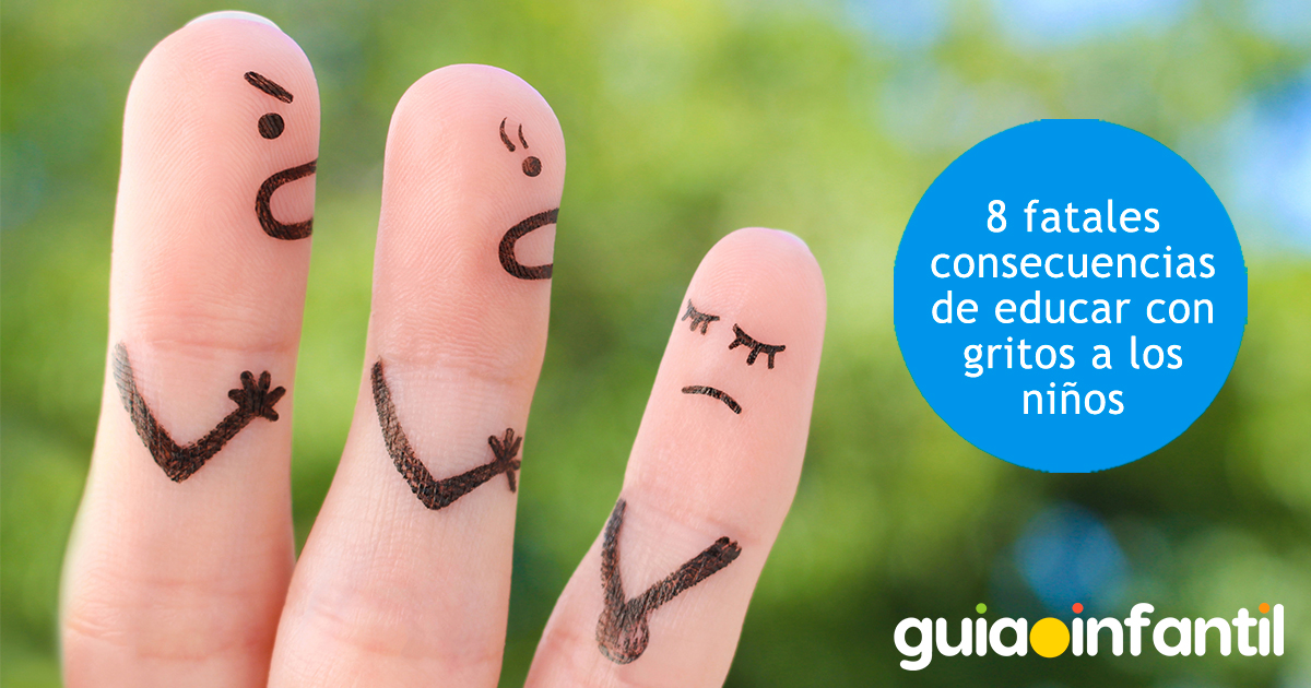 Consecuencias de gritar a los hijos