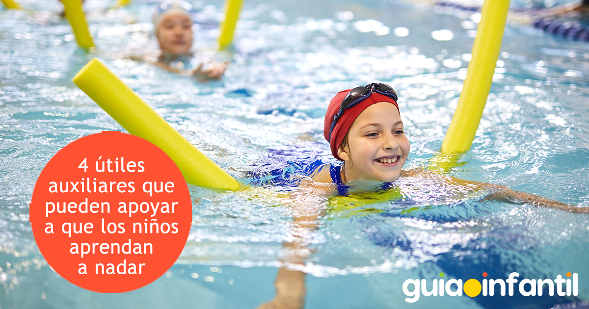 Auxiliares para aprender a nadar
