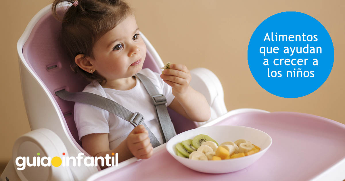 alimentos que ayudan a crecer a los niños