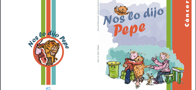 portada del cuento 'nos lo dijo Pepe' sobre el cáncer