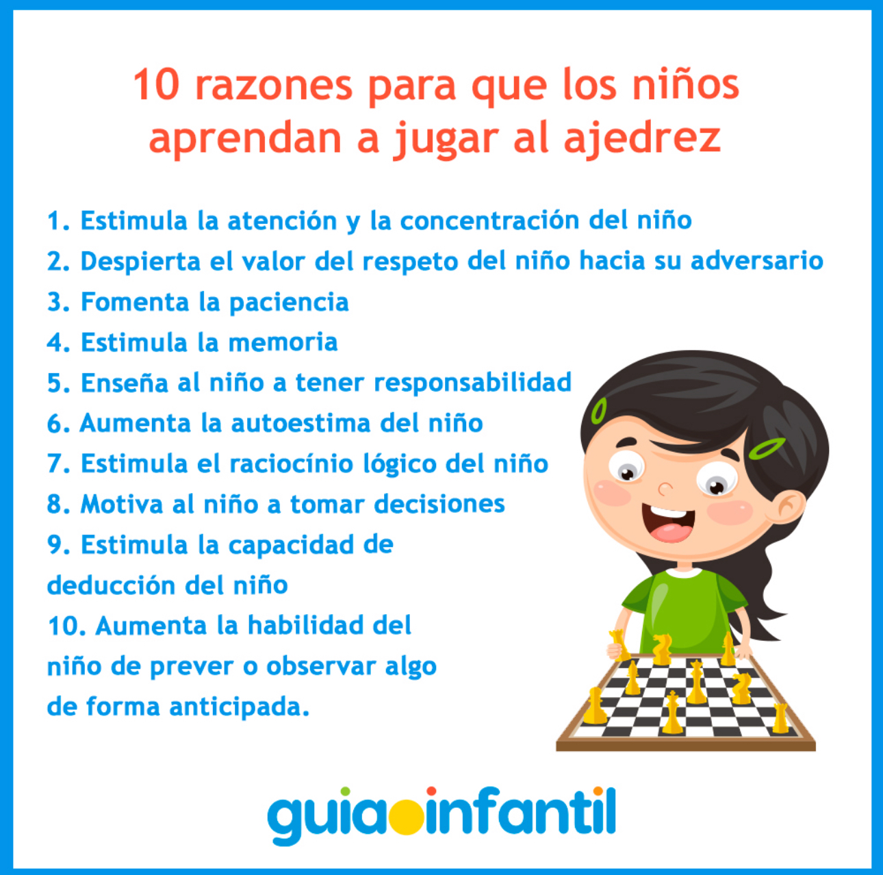 beneficios del ajedrez para niños
