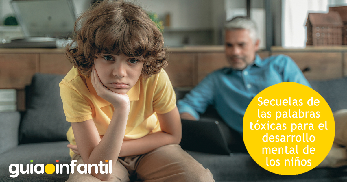 Secuelas de las palabras negativas para los niños