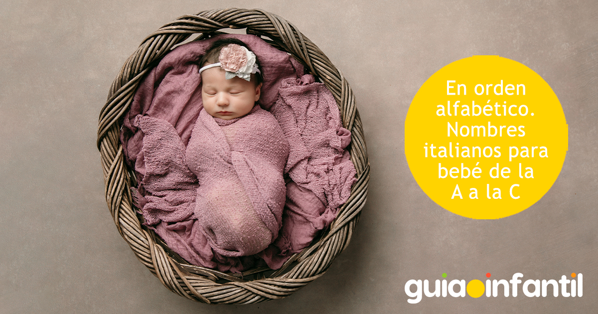 Nombres italianos de la A a la C