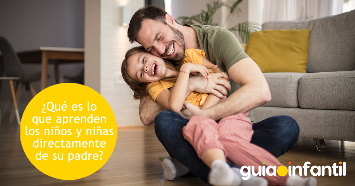 ¿Qué aprenden los niños de su papá?
